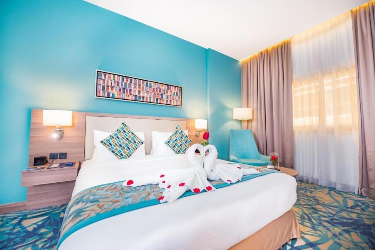 Mena Plaza Hotel Albarsha At The Mall Dubai Exteriör bild