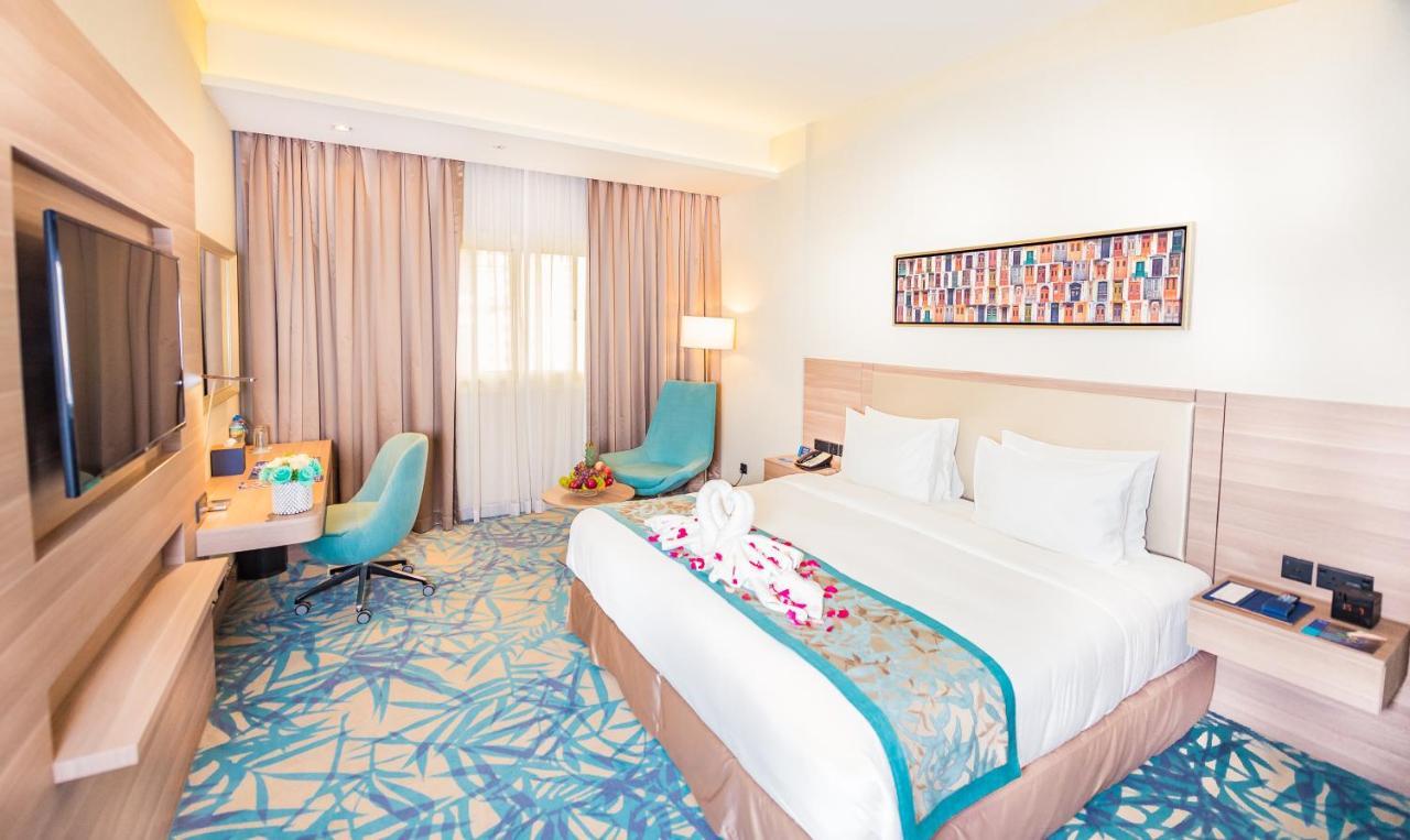 Mena Plaza Hotel Albarsha At The Mall Dubai Exteriör bild