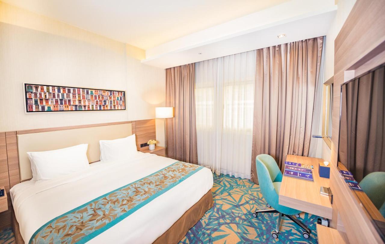 Mena Plaza Hotel Albarsha At The Mall Dubai Exteriör bild